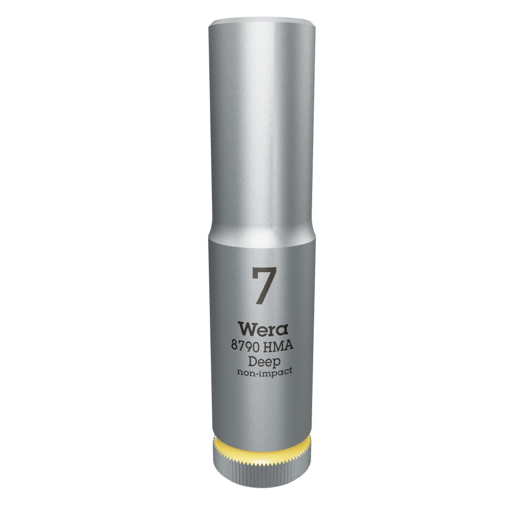 Wera 004504 Deep Socket, 7.0 x 1/4" - WR004504 - KC Tool