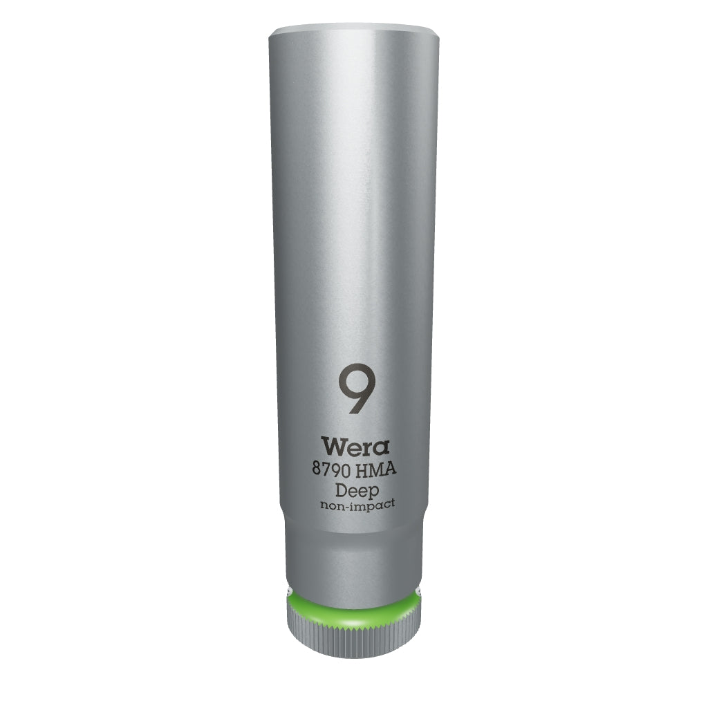 Wera 004506 Deep Socket, 9.0 x 1/4" - WR004506 - KC Tool
