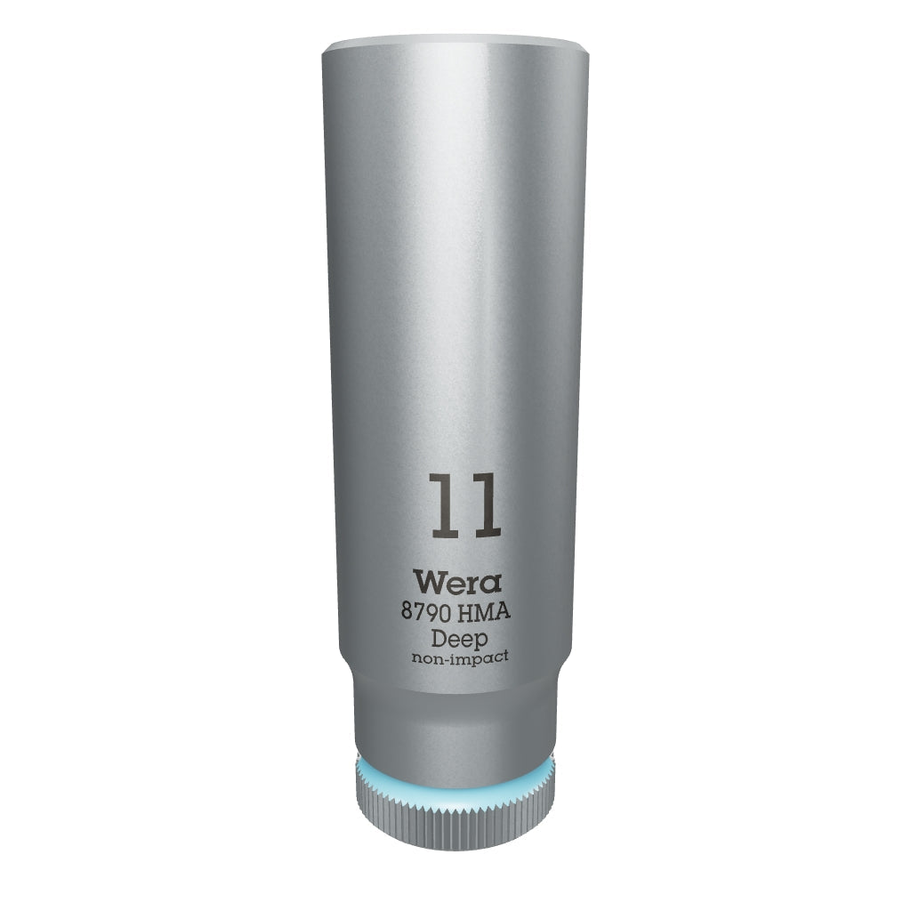 Wera 004508 Deep Socket, 11 x 1/4" - WR004508 - KC Tool