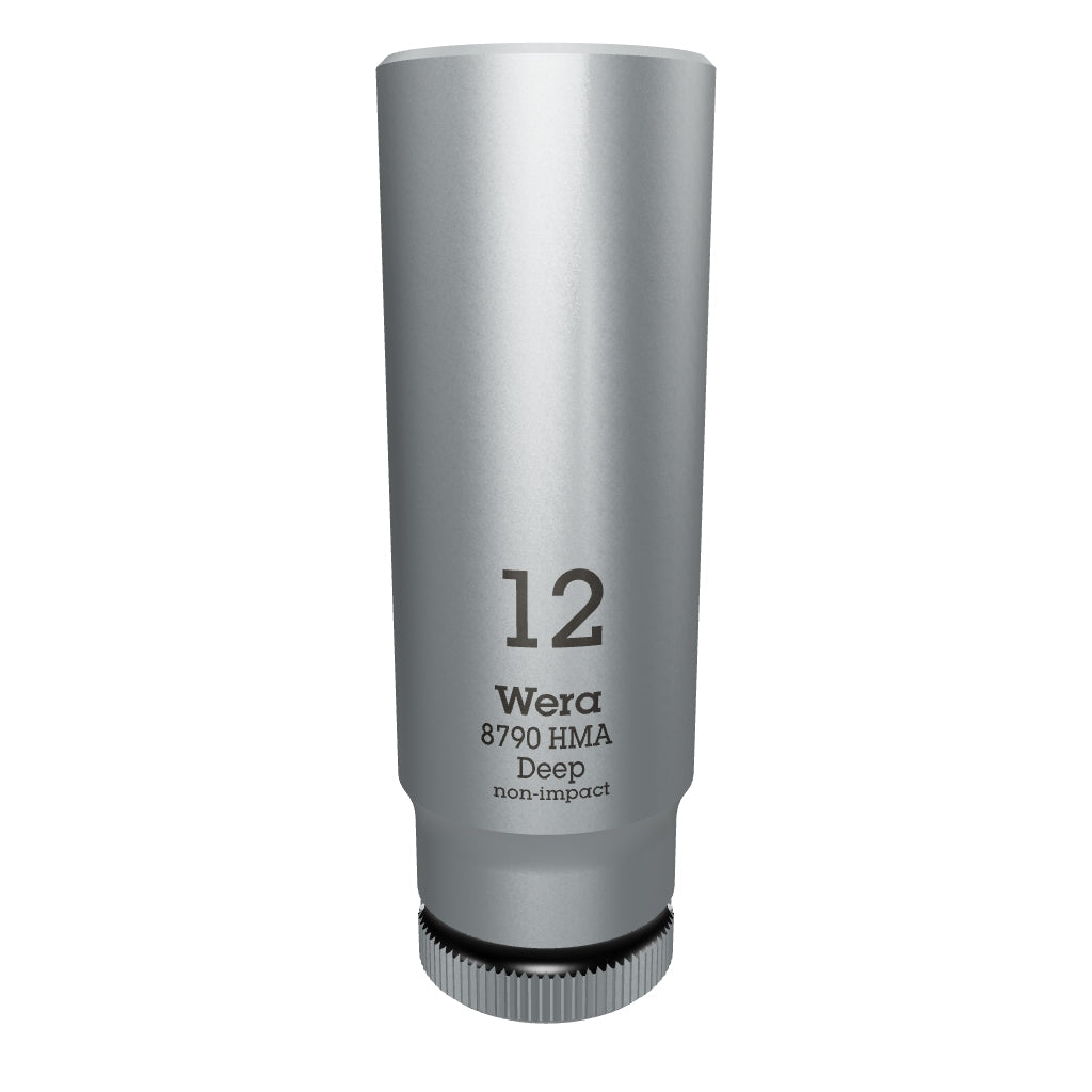 Wera 004509 Deep Socket, 12 x 1/4" - WR004509 - KC Tool