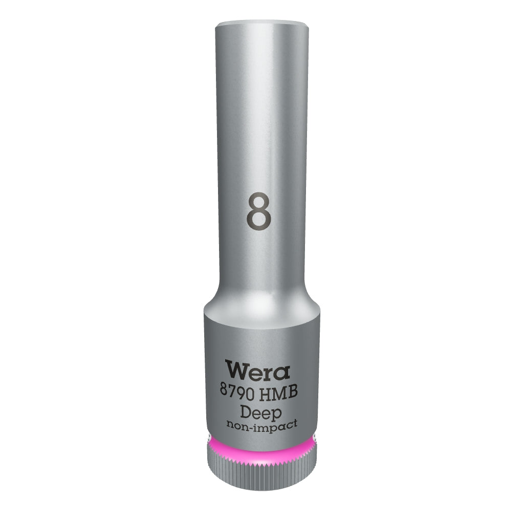 Wera 004530 Deep Socket, 8.0 x 3/8" - WR004530 - KC Tool