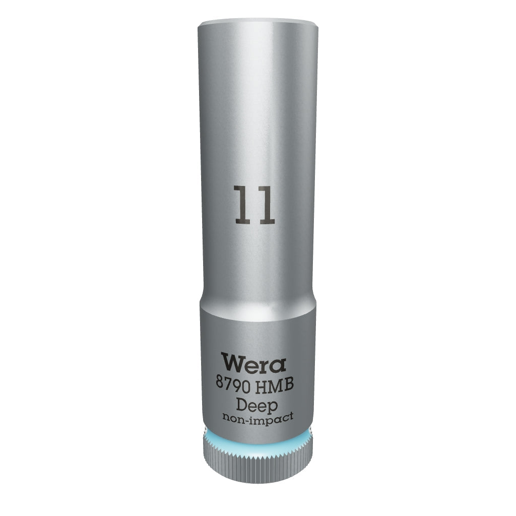 Wera 004533 Deep Socket, 11 x 3/8" - WR004533 - KC Tool