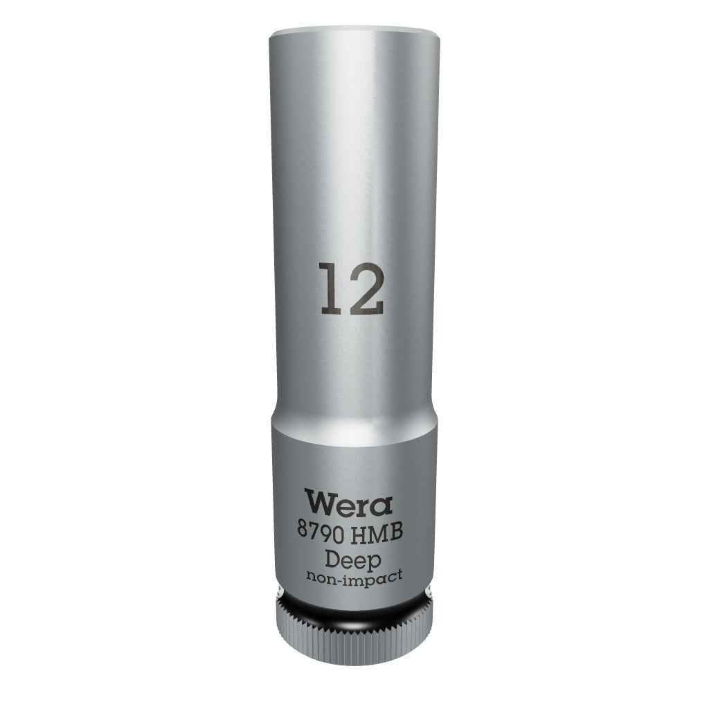 Wera 004534 Deep Socket, 12 x 3/8" - WR004534 - KC Tool