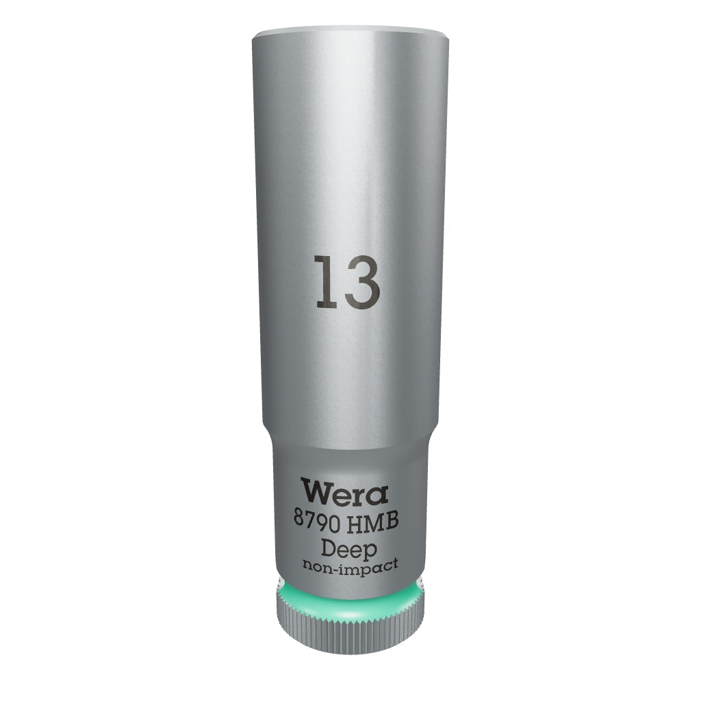 Wera 004535 Deep Socket, 13 x 3/8" - WR004535 - KC Tool
