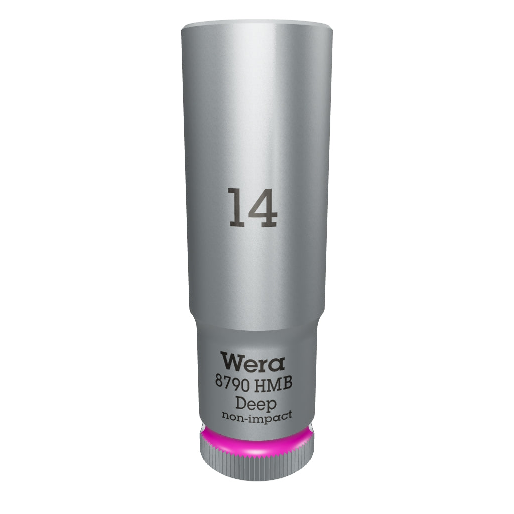 Wera 004536 Deep Socket, 14 x 3/8" - WR004536 - KC Tool