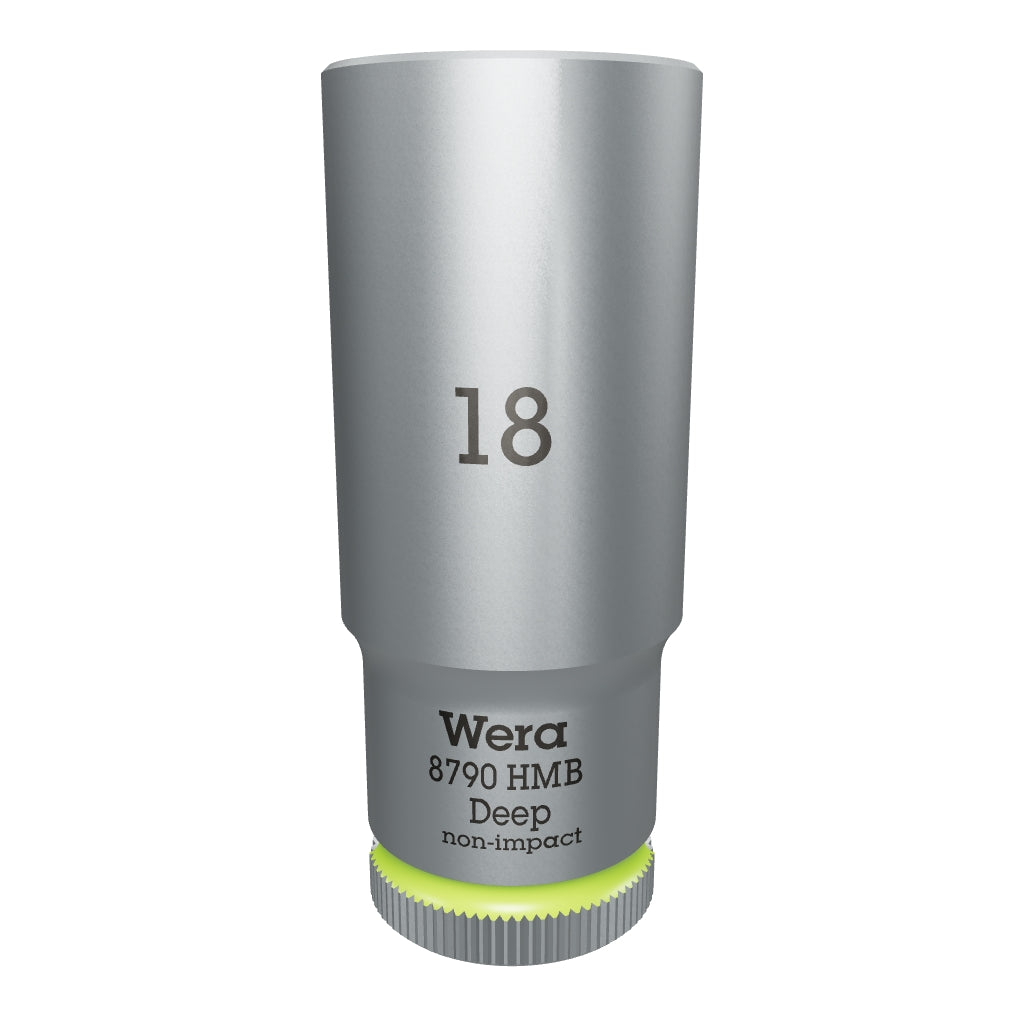 Wera 004540 Deep Socket, 18 x 3/8" - WR004540 - KC Tool