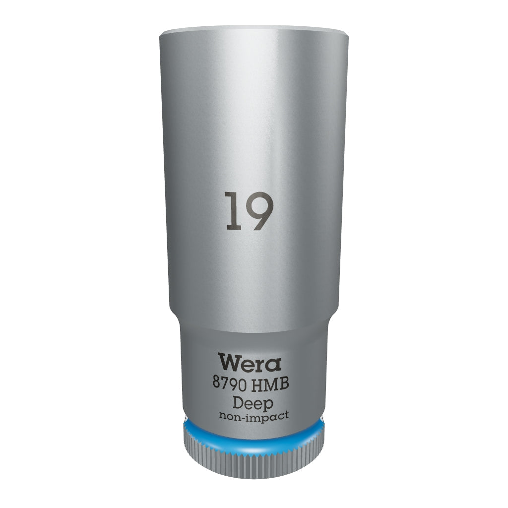 Wera 004541 Deep Socket, 19 x 3/8" - WR004541 - KC Tool
