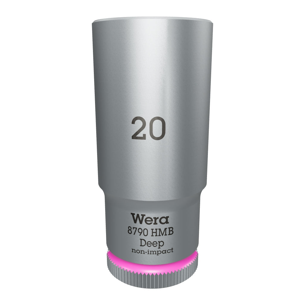 Wera 004542 Deep Socket, 20 x 3/8" - WR004542 - KC Tool