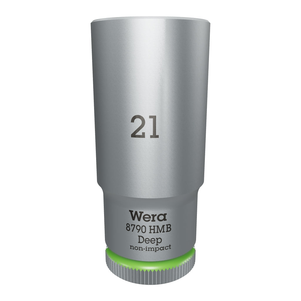 Wera 004543 Deep Socket, 21 x 3/8" - WR004543 - KC Tool
