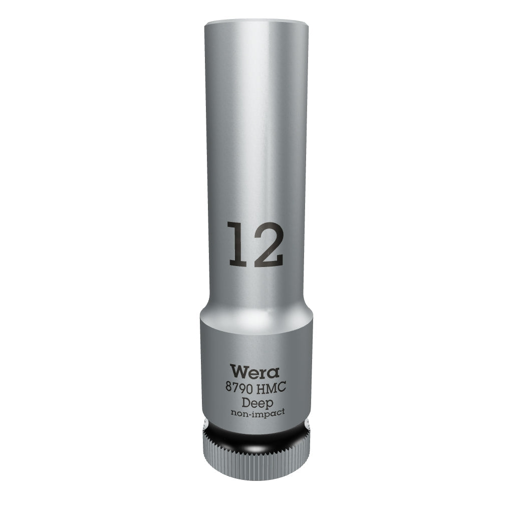 Wera 004552 Deep Socket, 12 x 1/2" - WR004552 - KC Tool