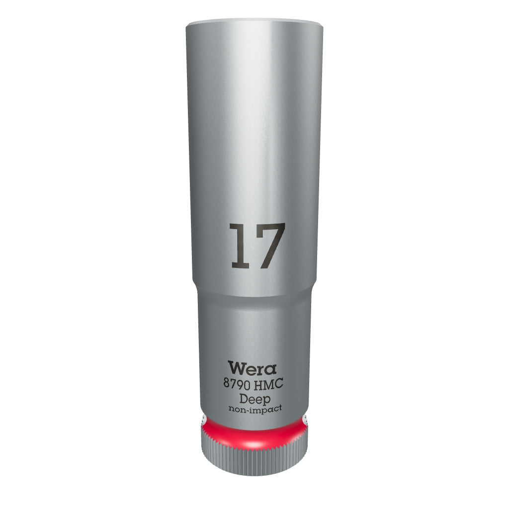 Wera 004557 Deep Socket, 17 x 1/2" - WR004557 - KC Tool