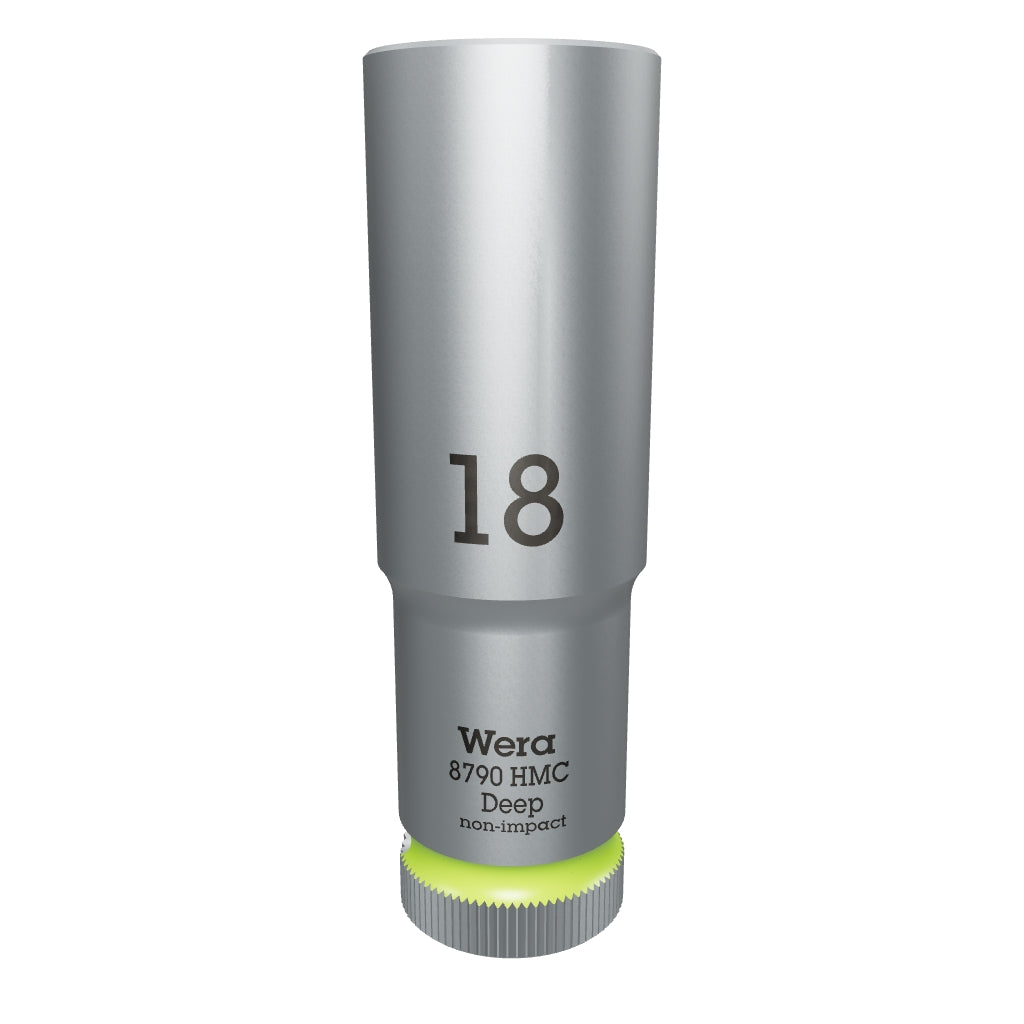 Wera 004558 Deep Socket, 18 x 1/2" - WR004558 - KC Tool