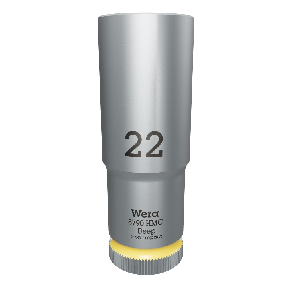 Wera 004562 Deep Socket, 22 x 1/2" - WR004562 - KC Tool