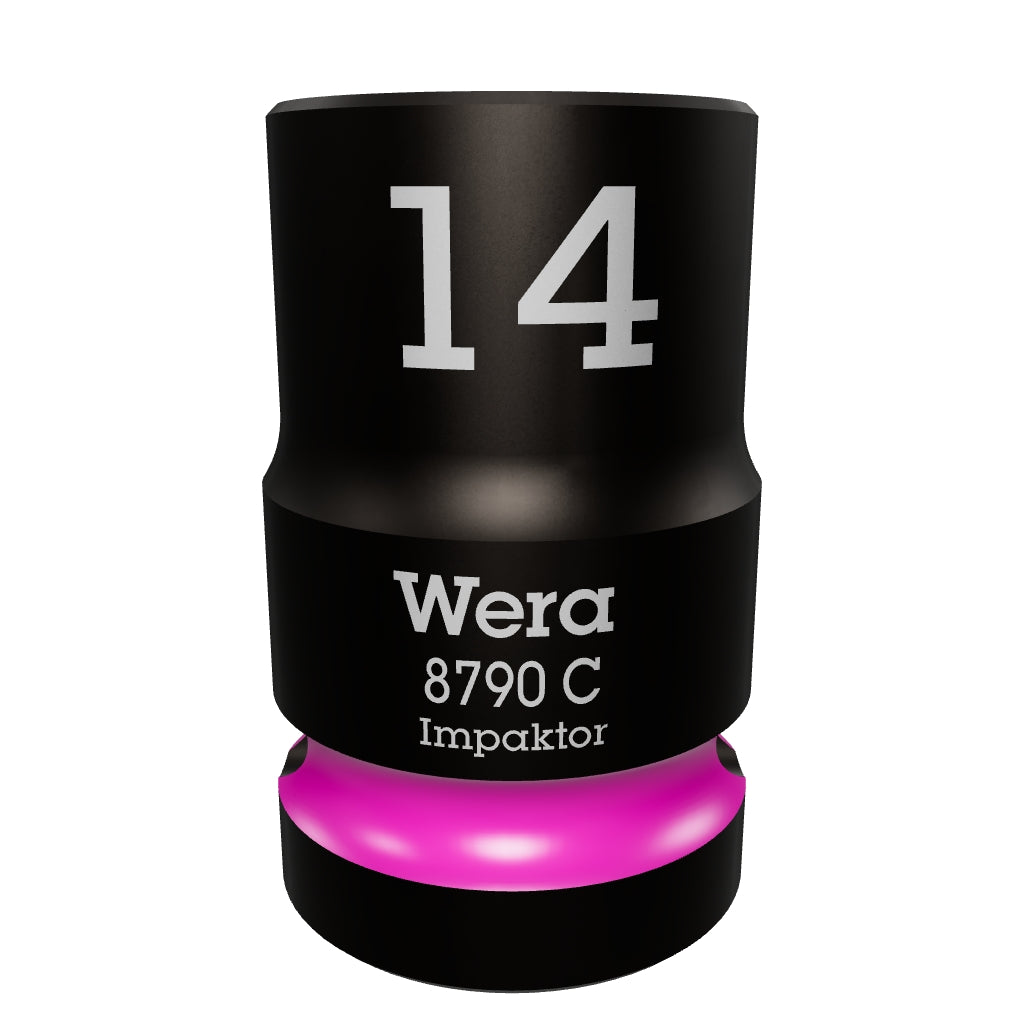 Wera 004571 Impact Socket, 14 x 1/2" - WR004571 - KC Tool