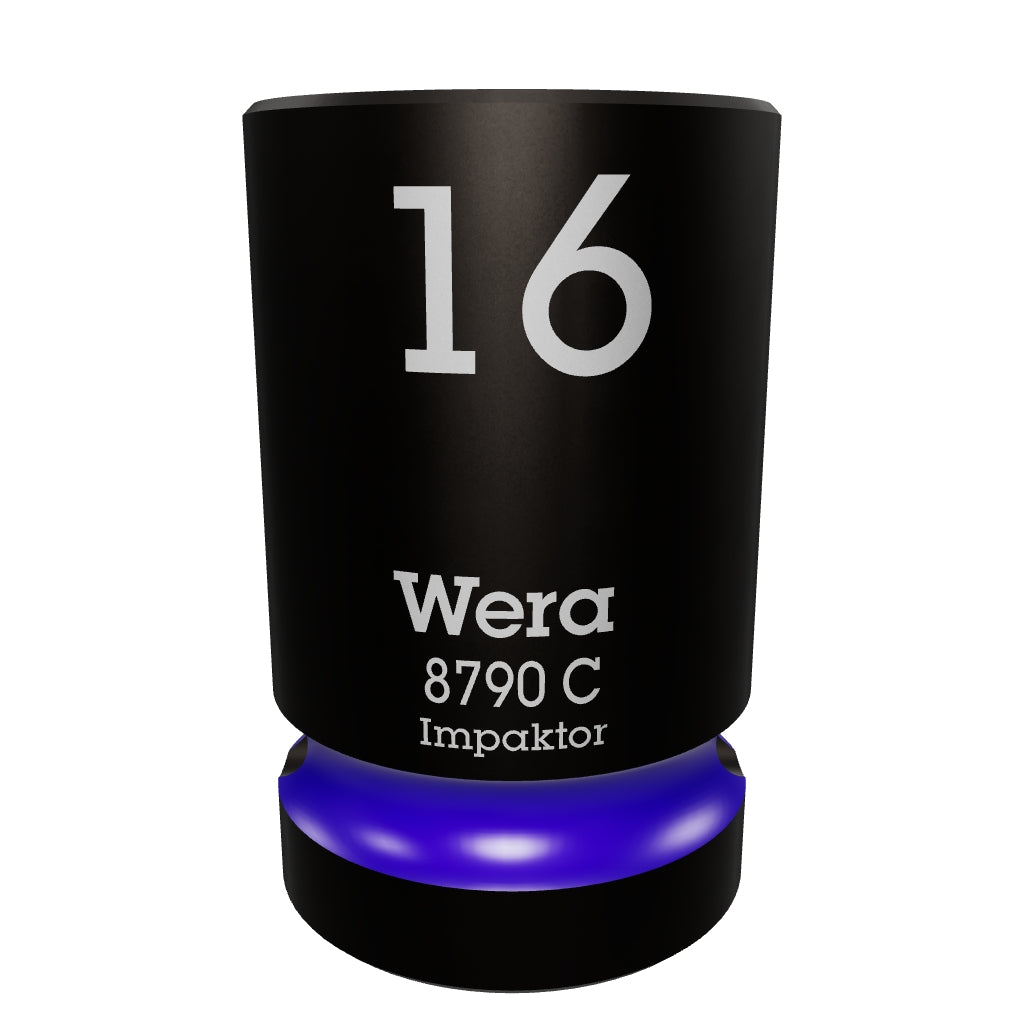 Wera 004573 Impact Socket, 16 x 1/2" - WR004573 - KC Tool