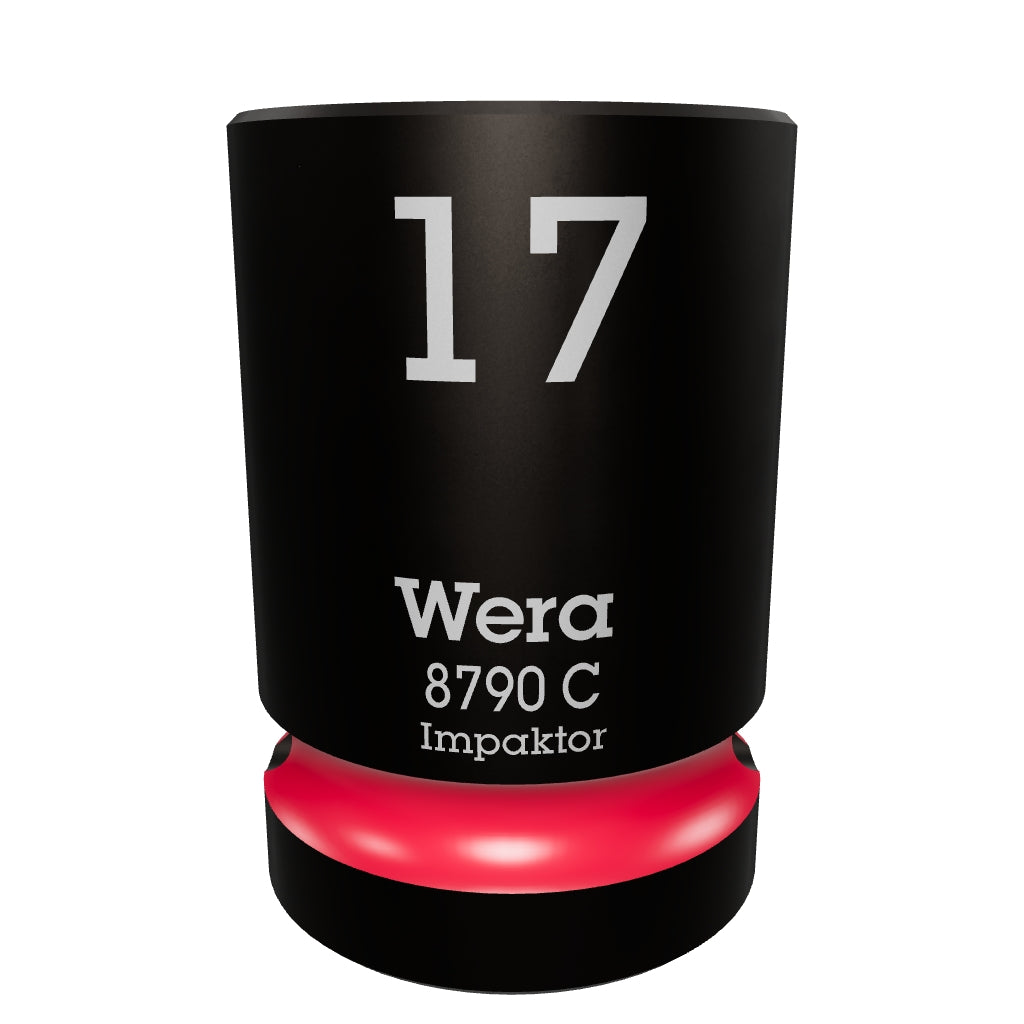 Wera 004574 Impact Socket, 17 x 1/2" - WR004574 - KC Tool