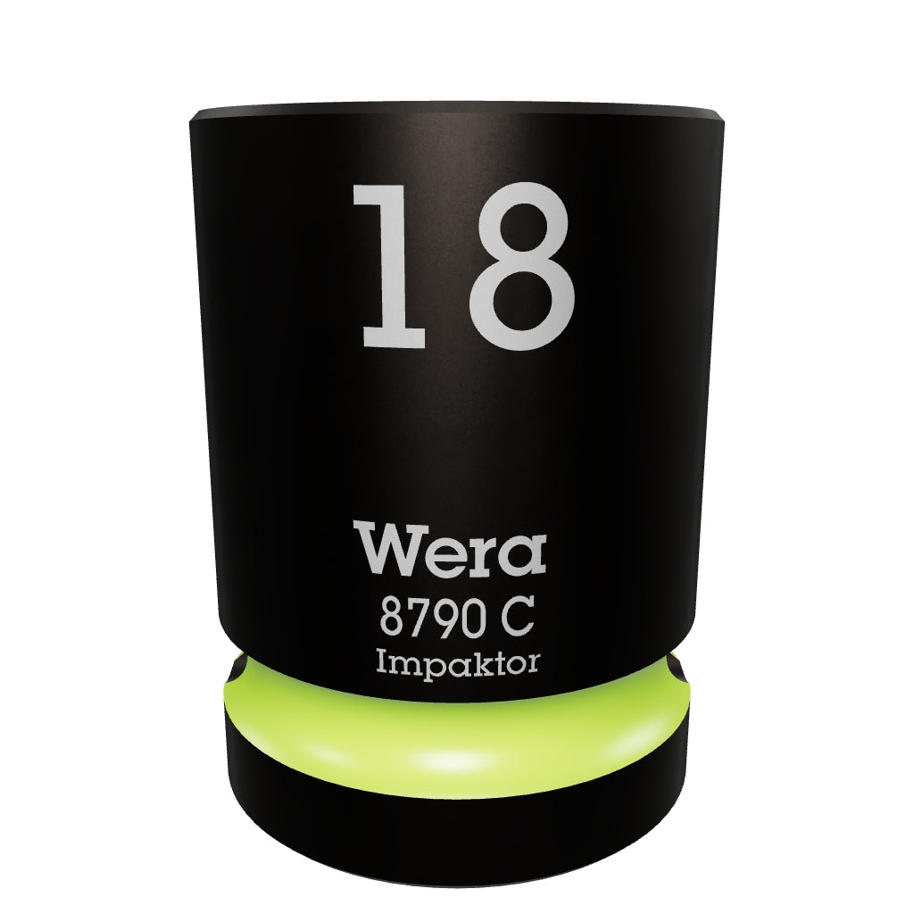 Wera 004575 Impact Socket, 18 x 1/2" - WR004575 - KC Tool