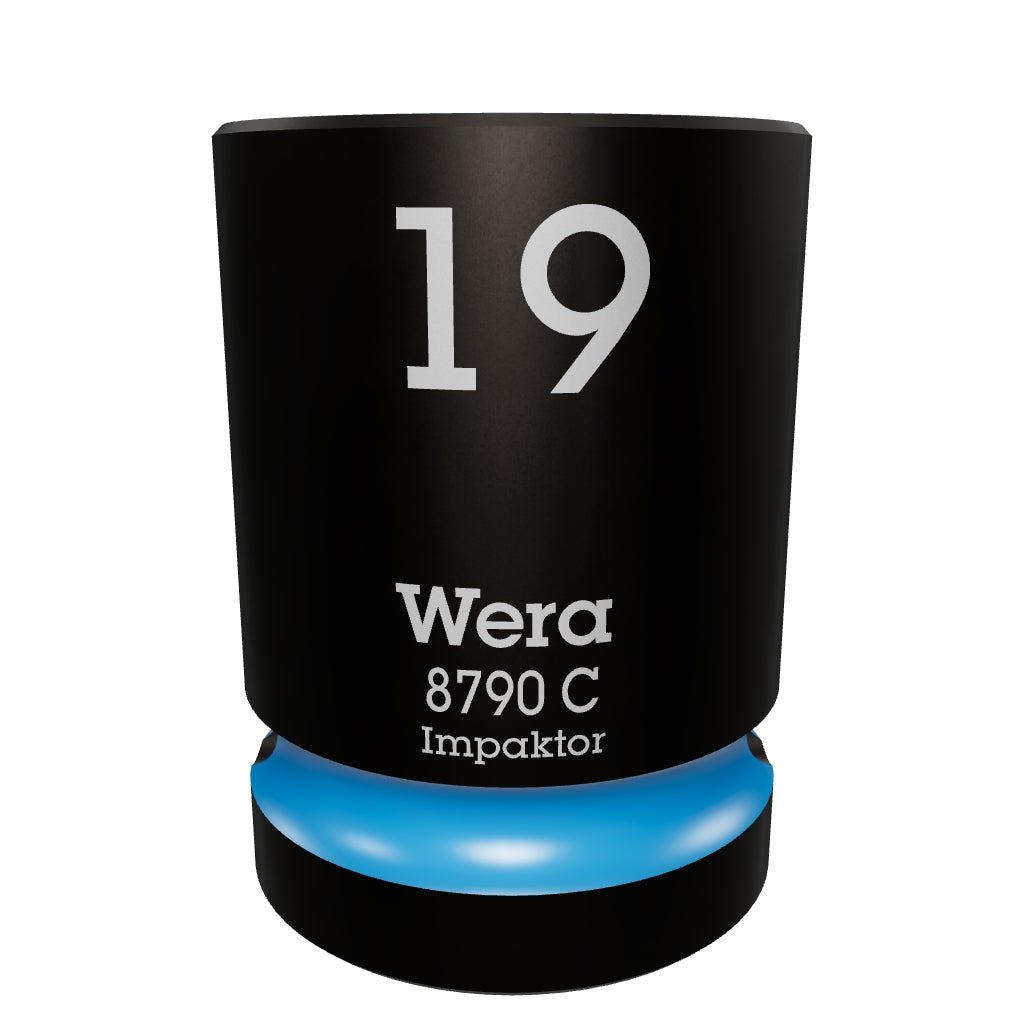 Wera 004576 Impact Socket, 19 x 1/2" - WR004576 - KC Tool