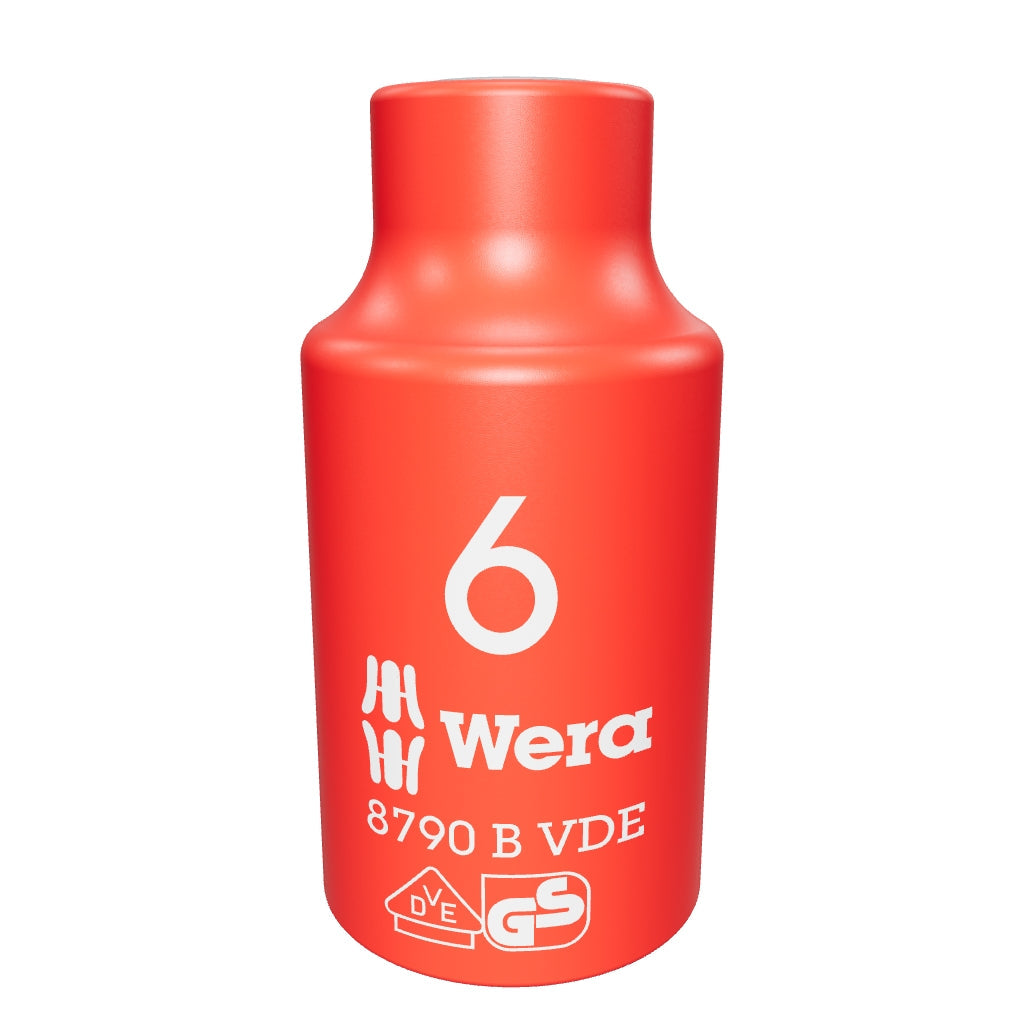 Wera 004950 6.0 x 3/8" VDE Socket - WR004950 - KC Tool