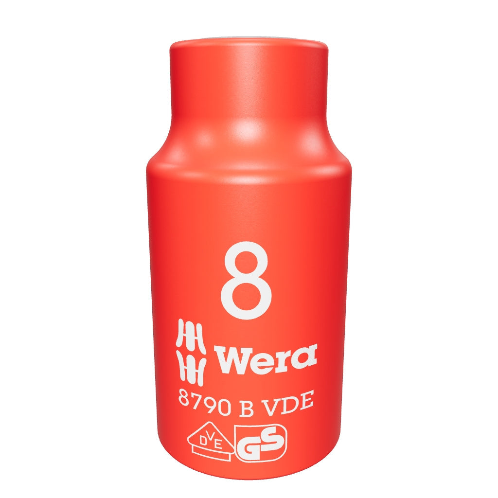 Wera 004952 8.0 x 3/8" VDE Socket - WR004952 - KC Tool