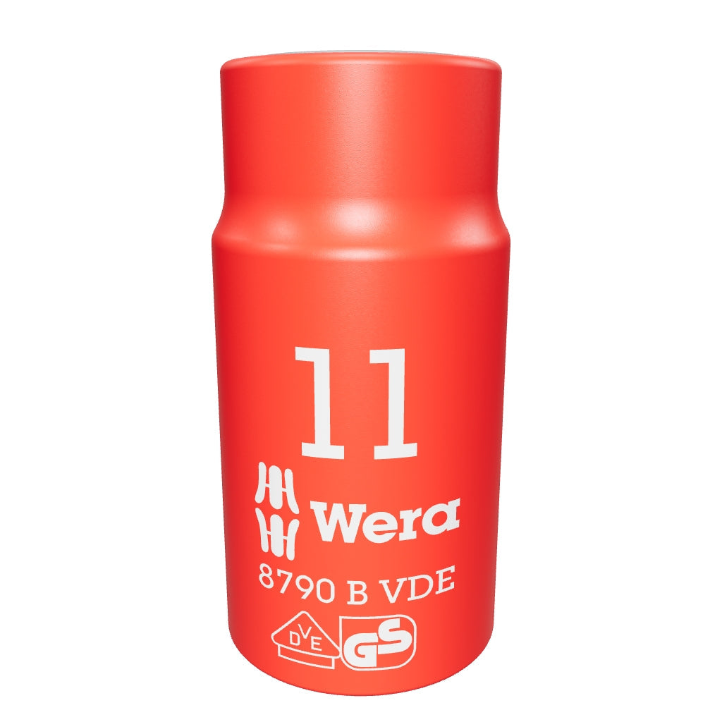 Wera 004955 11 x 3/8" VDE Socket - WR004955 - KC Tool
