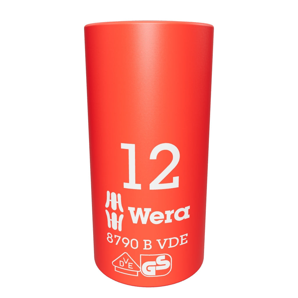 Wera 004956 12 x 3/8" VDE Socket - WR004956 - KC Tool