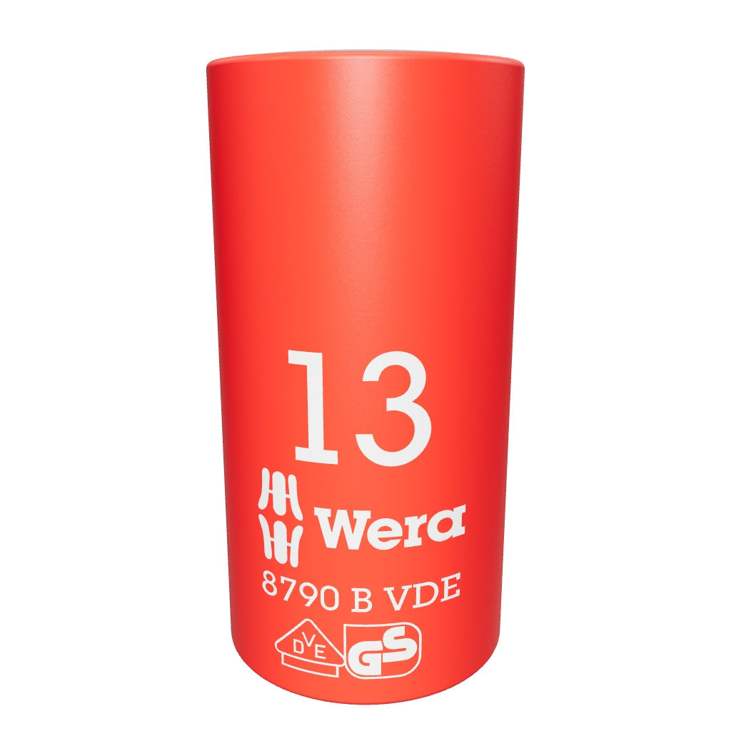 Wera 004957 13 x 3/8" VDE Socket - WR004957 - KC Tool