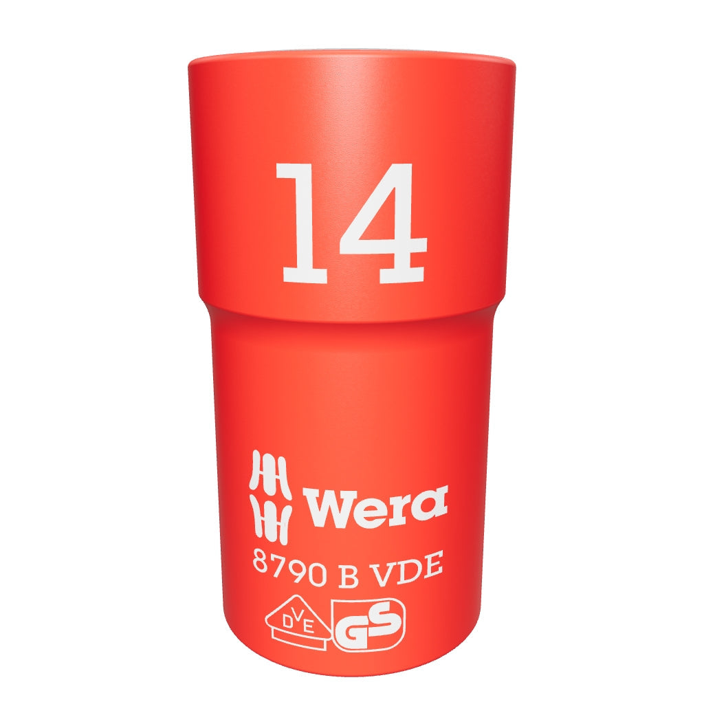 Wera 004958 14 x 3/8" VDE Socket - WR004958 - KC Tool