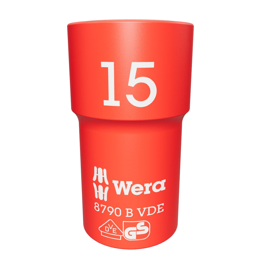 Wera 004959 15 x 3/8" VDE Socket - WR004959 - KC Tool