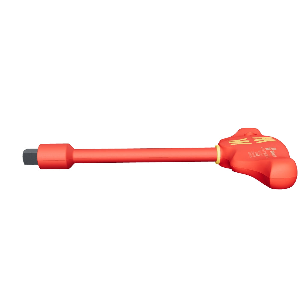 Wera 005120 VDE Insulated T-handle with 3/8" Square Drive - WR005120 - KC Tool
