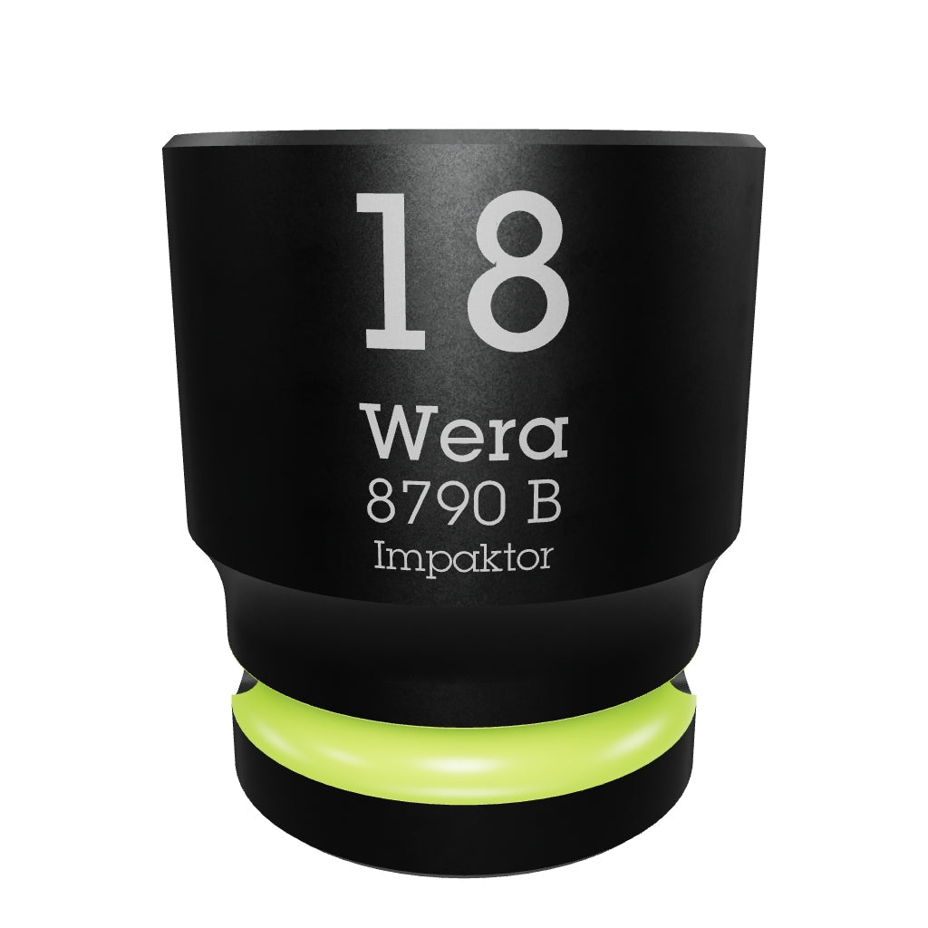 Wera 005509 8790 B 18.0 mm Impaktor Socket, 3/8" Drive, 6 Point - WR005509 - KC Tool