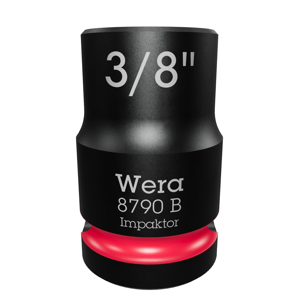 Wera 005516 8790 B 3/8" Impaktor Socket, 3/8" Drive, 6 Point - WR005516 - KC Tool