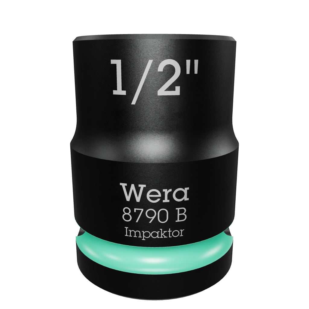 Wera 005518 8790 B 1/2" Impaktor Socket, 3/8" Drive, 6 Point - WR005518 - KC Tool