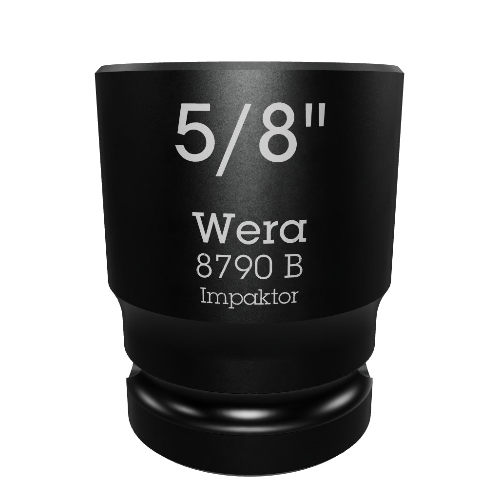 Wera 005520 8790 B 5/8" Impaktor Socket, 3/8" Drive, 6 Point - WR005520 - KC Tool