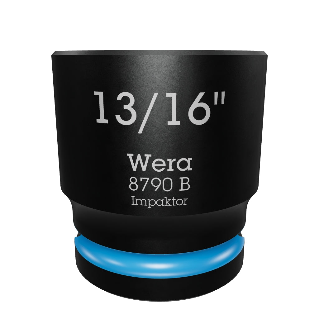 Wera 005523 8790 B 13/16" Impaktor Socket, 3/8" Drive, 6 Point - WR005523 - KC Tool