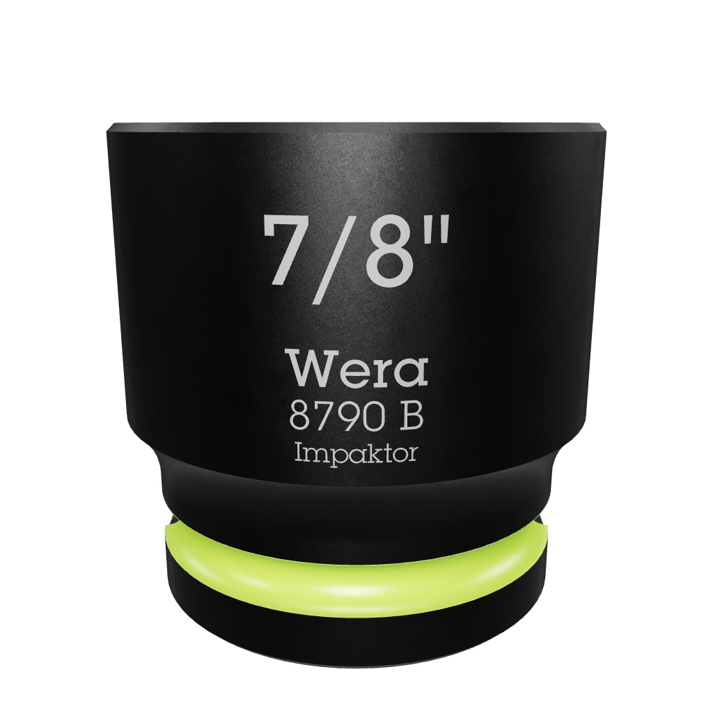 Wera 005524 8790 B 7/8" Impaktor Socket, 3/8" Drive, 6 Point - WR005524 - KC Tool