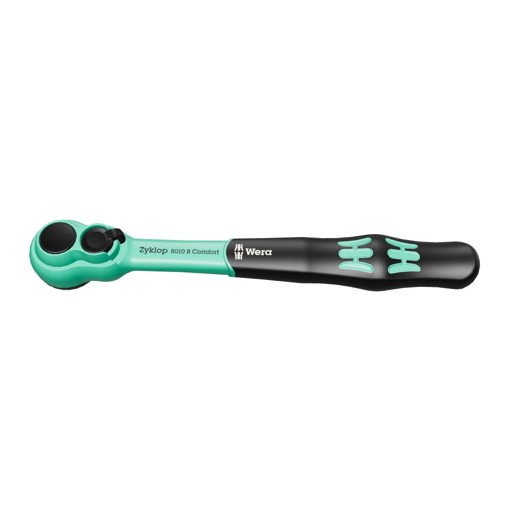 Wera 005540 8010 B Zyklop Comfort Ratchet, Reversible, 3/8" Drive - WR005540 - KC Tool