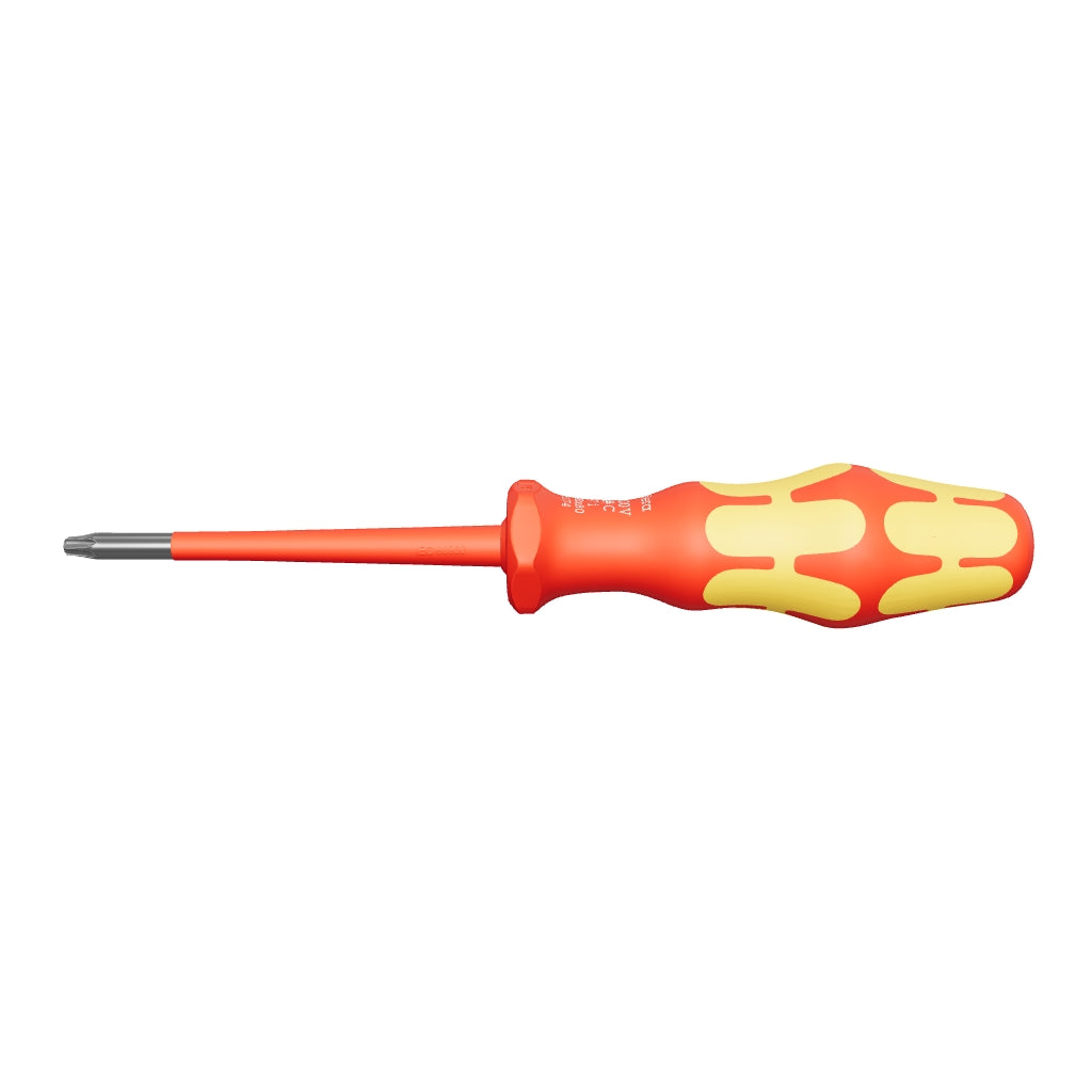 Wera 006174 Kraftform Plus VDE TORX® Screwdriver, T20 x 80mm - WR006174 - KC Tool
