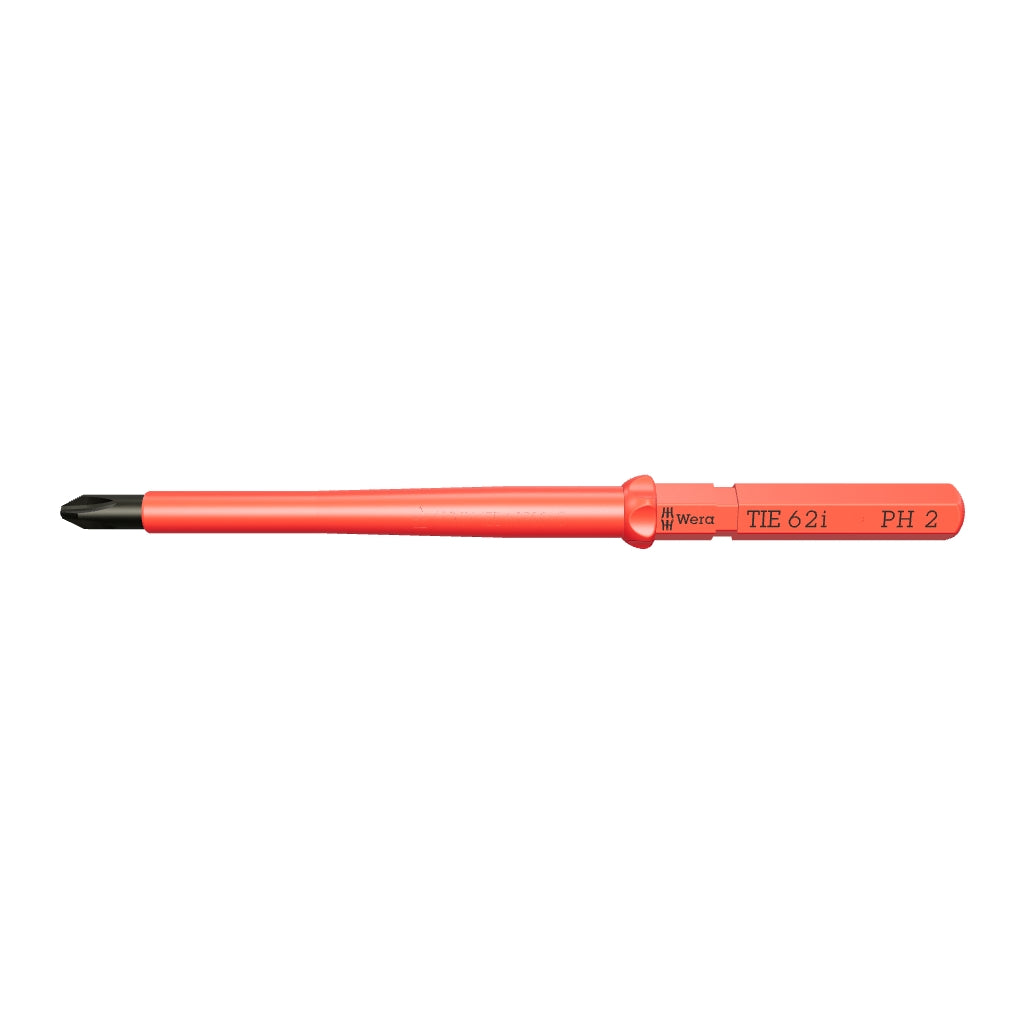 Wera 006511 KK VDE 62 i Insulated Blade for Phillips Screws, PH 2 x 157 mm - WR006511 - KC Tool
