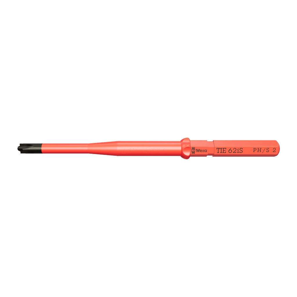 Wera 006517 KK VDE 62 iS Insulated Blade for Phillips/Slotted Screws, # 2 x 157 mm - WR006517 - KC Tool