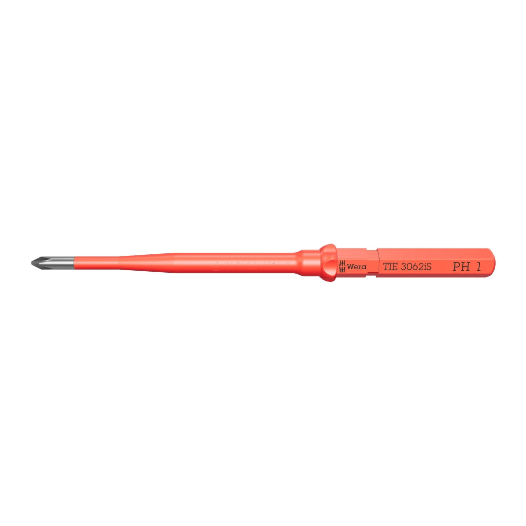 Wera 006580 Kraftform Kompakt VDE 3062 iS PH 1 Insulated Stainless Take It Easy Blade - WR006580 - KC Tool