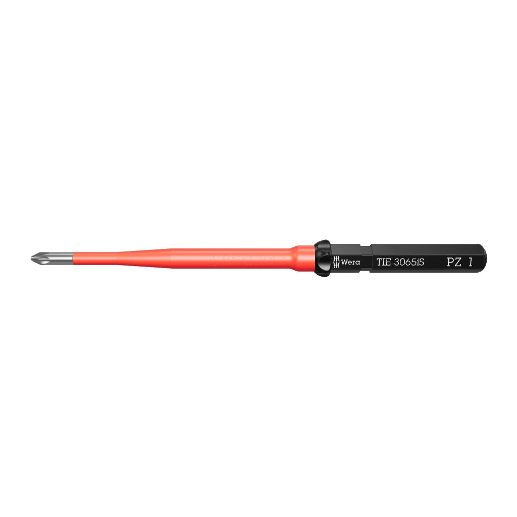 Wera 006582 Kraftform Kompakt VDE 3065 iS PZ 1 Insulated Stainless Take It Easy Blade - WR006582 - KC Tool