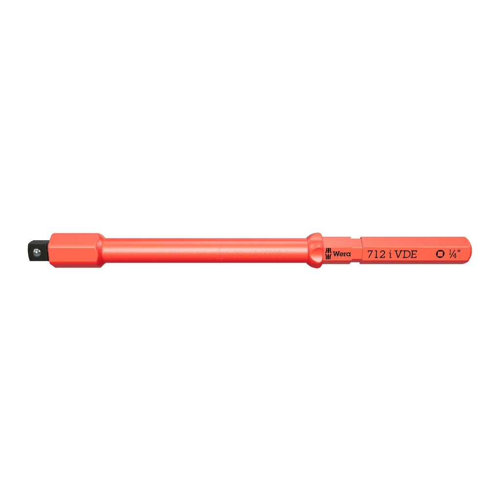 Wera 006642 Kraftform Kompakt A VDE Insulated 712 i Adapter Blade, 1/4" Square Drive - WR006642 - KC Tool