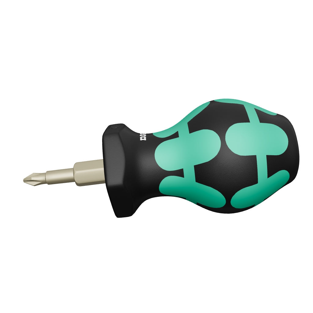 Wera 008852 Stubby PH #3 x 25mm Phillips Screwdriver - WR008852 - KC Tool