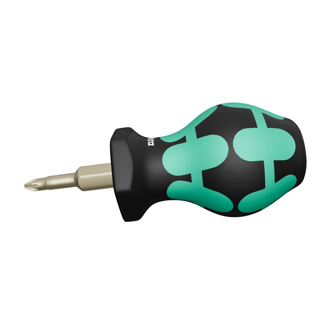 Wera 008855 Stubby PZ #3 x 25mm Pozidriv Screwdriver - WR008855 - KC Tool