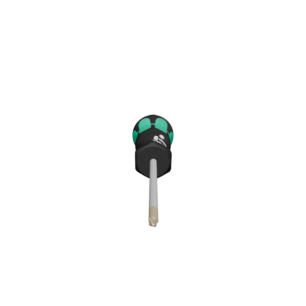 Wera 009310 PZ #1 x 80mm Kraftform Plus Pozidriv Screwdriver - WR009310 - KC Tool