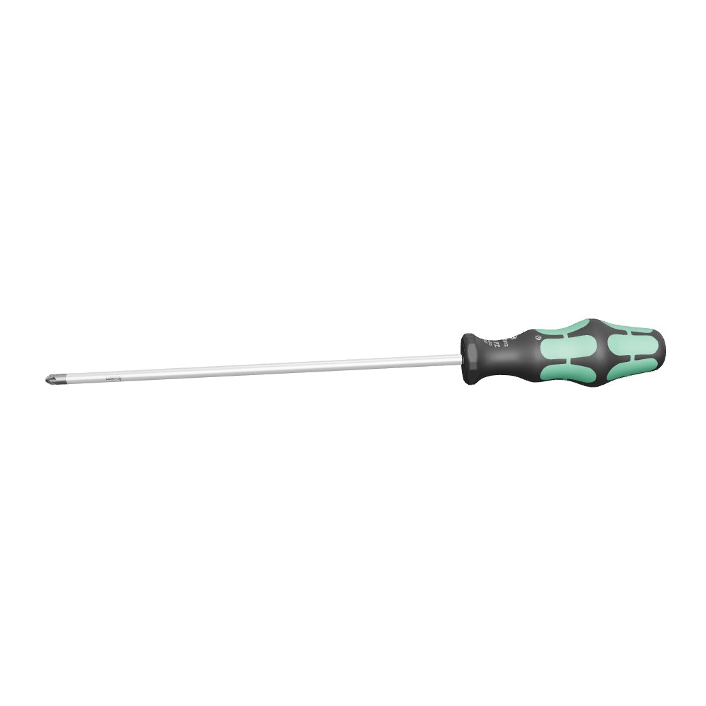 Wera 009317 PZ #2 x 200mm Kraftform Plus Pozidriv Screwdriver - WR009317 - KC Tool