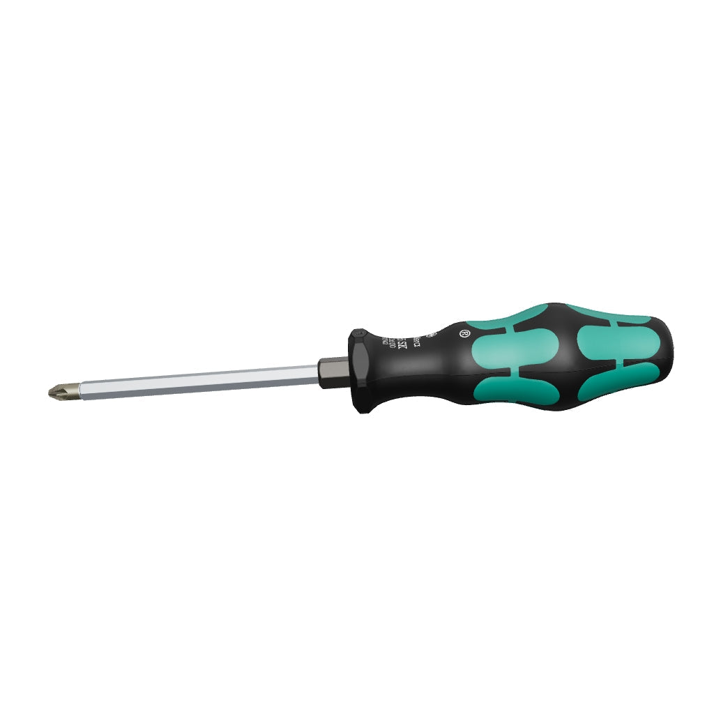 Wera 009343 PZ #3 x 150mm Kraftform Plus Pozidriv Screwdriver - WR009343 - KC Tool