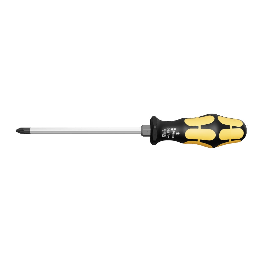 Wera 017054 #3 x 150mm Kraftform Plus Pozidriv Screwdriver - WR017054 - KC Tool