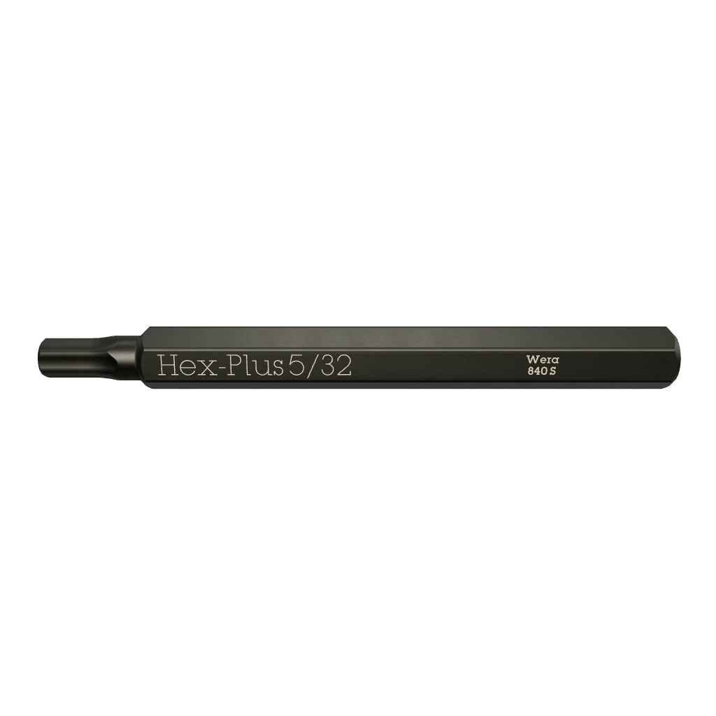 Wera 018155 Hex-Plus 840 S Bit for Impact Screwdriver, 5/32" x 70mm - WR018155 - KC Tool